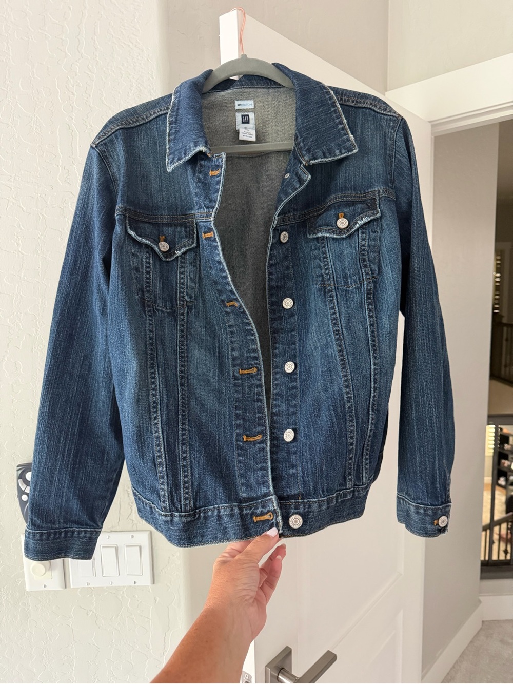 GAP Dark Blue Denim Jacket - Picture 2 of 4